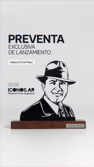 Tenemos la enorme alegría de lanzar ÍCONOS, un proyecto de retratos en hierro realizado por nuestro taller.

ÍCONOS es una serie de piezas que representa a figuras fundamentales de nuestra cultura y de nuestro ser nacional. Son obras que nacen de más de 20 años de trabajo, muchas de ellas vinculadas a esculturas y monumentos que fuimos realizando a lo largo del tiempo.

En este proyecto, ese recorrido se traduce en un material noble como el hierro y en un formato más íntimo y cercano.

Es la posibilidad de llevar nuestro arte al espacio cotidiano, de habitarlo.
ÍCONOS busca acercar una parte de nuestro trabajo a cada hogar, para que más personas puedan tener una pieza del taller y, con ella, un fragmento de nuestra identidad.

Para ver el catálogo:
Link de la Tienda en bio.

#artevillalba #escultura #iconosargentinos #hechoenhierro #arteargentino #esculturacontemporanea